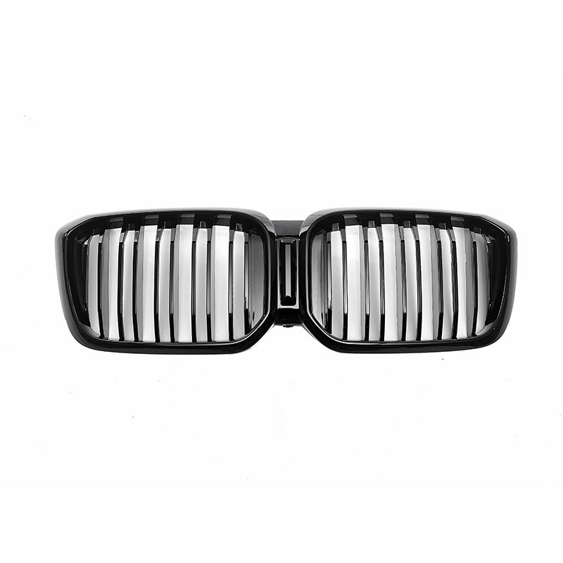 Double-Slat Front Grille for BMW X3 G01 (2022 - 2024), Glossy Black