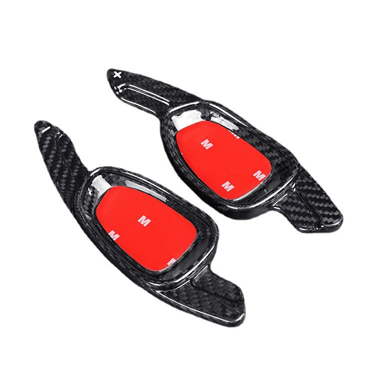 Carbon Fiber Steering Wheel Shift Paddle Cover for Audi A5 / S3 / SQ5 / RS6