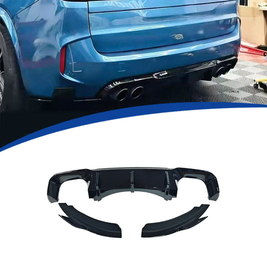 Blacked-Out Rear Diffuser Lip for BMW / BMW X5M F85