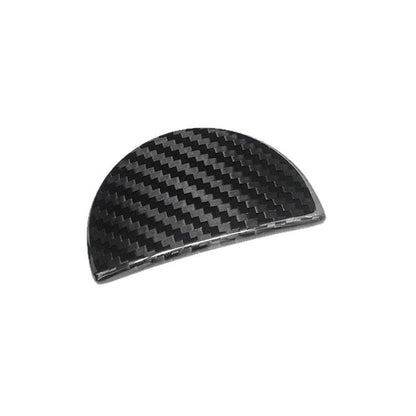 Real Carbon Fiber Storage Box Switch Trim for Fiat 500 / 595 / 695