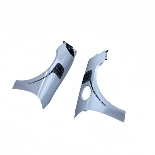 GT3 RS Style Carbon Fiber Fender Kit for Porsche 911 991.1 / 991.2 – Dry Carbon or Glossy Black Vented Fenders