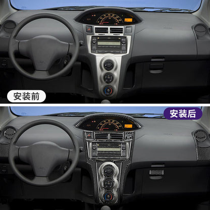 Real Carbon Fiber Decorative Trim Kit for Toyota Yaris (2006 - 2013)