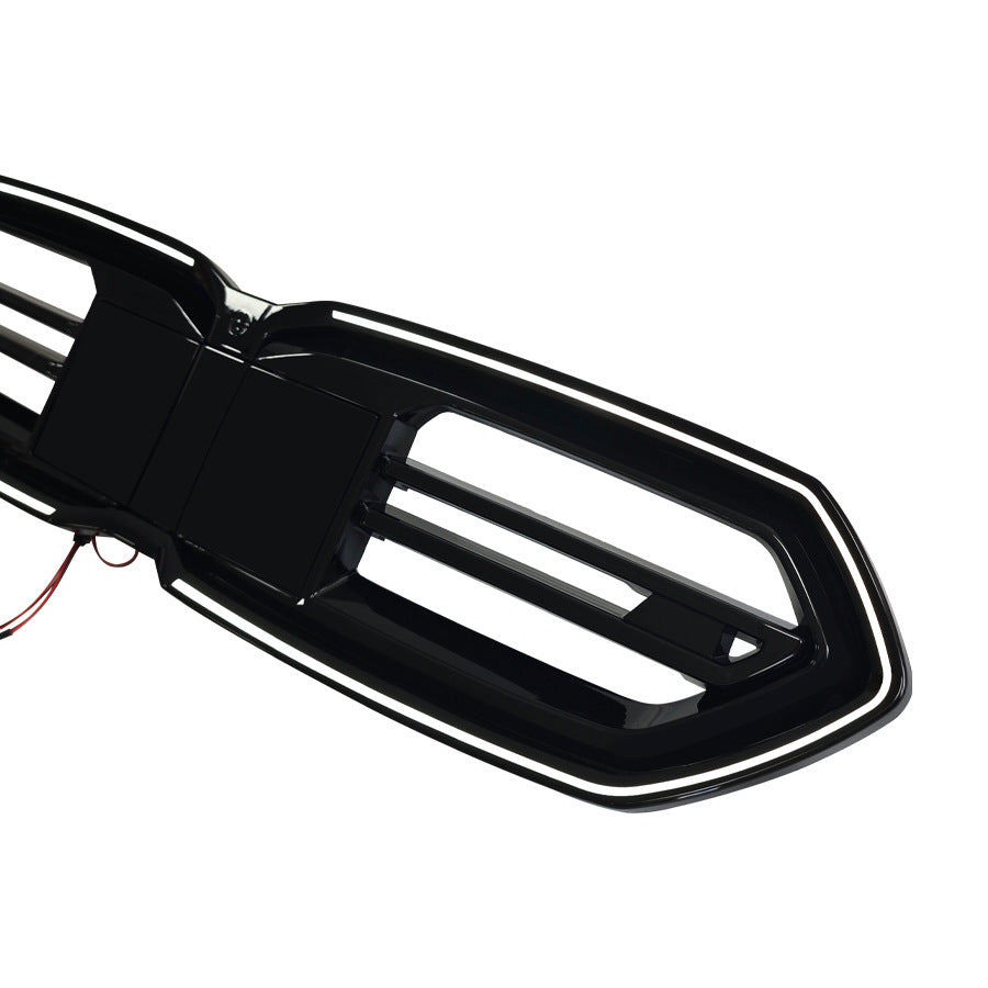 适用于25-26款2系4门F74宝马1系F70发光LED带灯中网替换安装