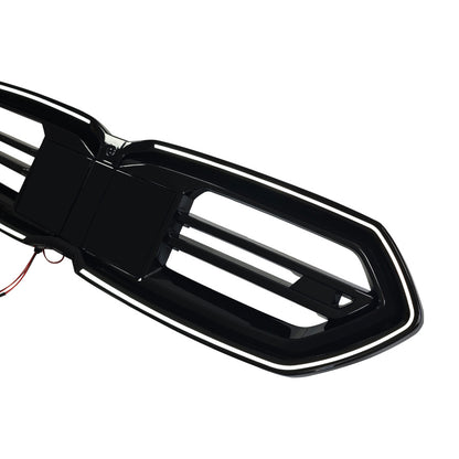 适用于25-26款2系4门F74宝马1系F70发光LED带灯中网替换安装