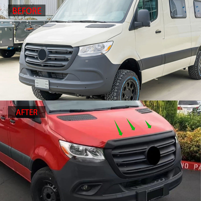 1-Section Mud Flaps for Mercedes-Benz Sprinter W907 (2018 - 2025)