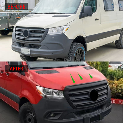 1-Section Mud Flaps for Mercedes-Benz Sprinter W907 (2018 - 2025)