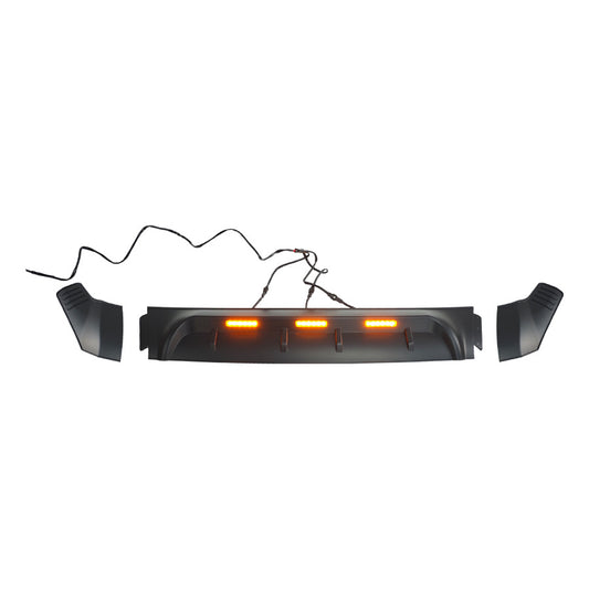 Illuminated 3-Section Mud Flaps for Ford Transit (2012-2018) (alternate view 2)