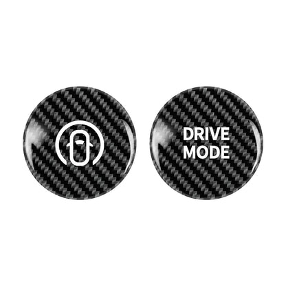 Real Carbon Fiber Steering Wheel Mode Button Trim for Xiaomi SU7