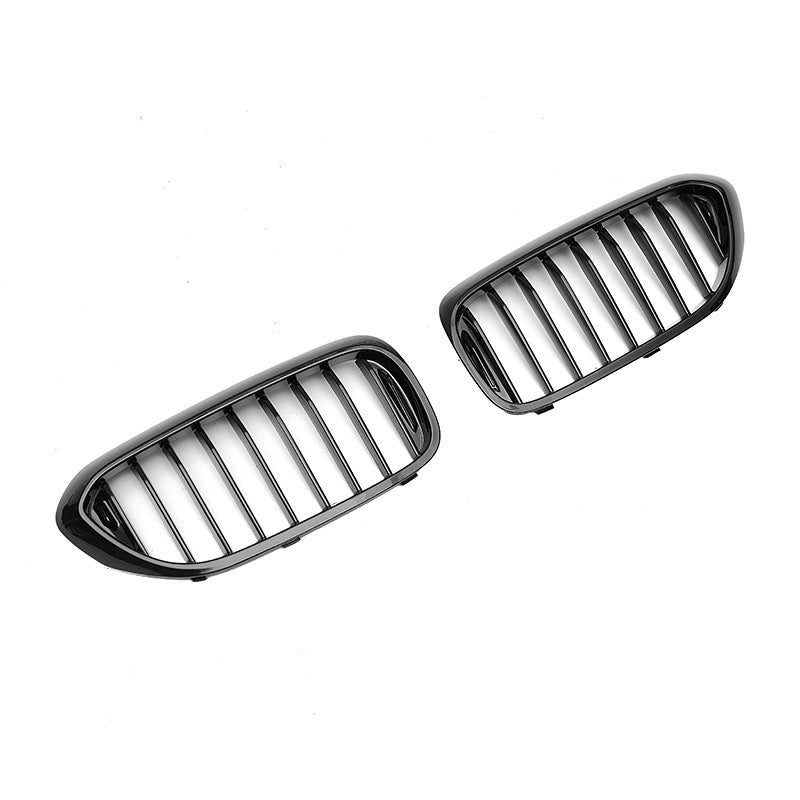 Single-Slat Front Grille for BMW 5 Series G30 (2017 - 2020), Glossy Black