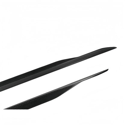 适用于宝马5系MP款干碳纤维侧裙G60G68改装spoiler DRYCARBON