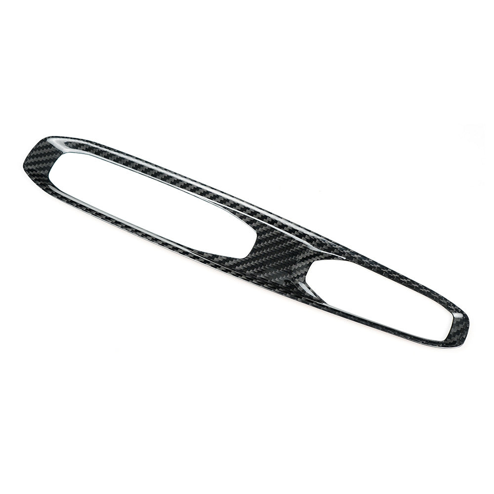 Real Carbon Fiber Gear Console Trim for Corvette C8