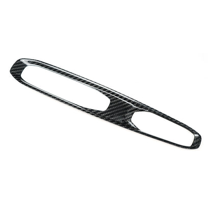 Real Carbon Fiber Gear Console Trim for Corvette C8
