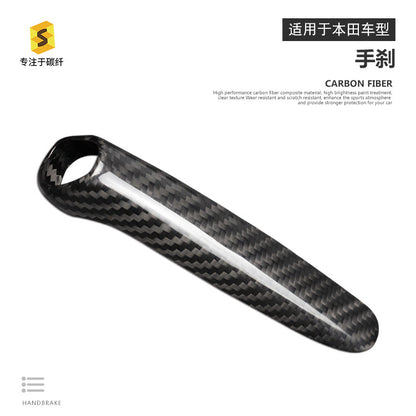 Real Carbon Fiber Handbrake Trim Cover for Honda Civic (2012 - 2016)