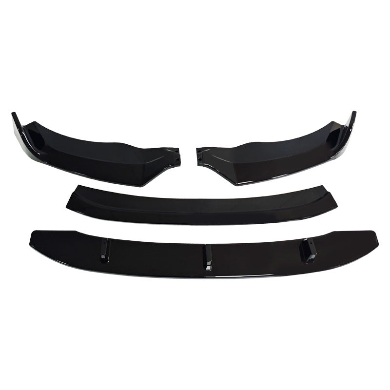 4-Section Front Lip Spoiler for BMW X3 F25 (2014 - 2016)