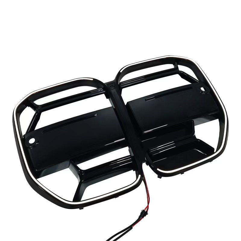 适用于2021-2025款宝马4系2门G22发光led中网原车替换CS款