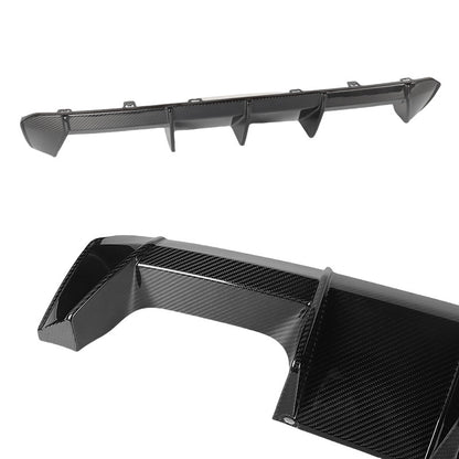 Autocla Replacement Dry Carbon Fiber Rear Lip Diffuser for 2021 - 2026 BMW M3 G80 Sedan G81 Estate & M4 G82 Coupe G83 Convertible | Euro-style