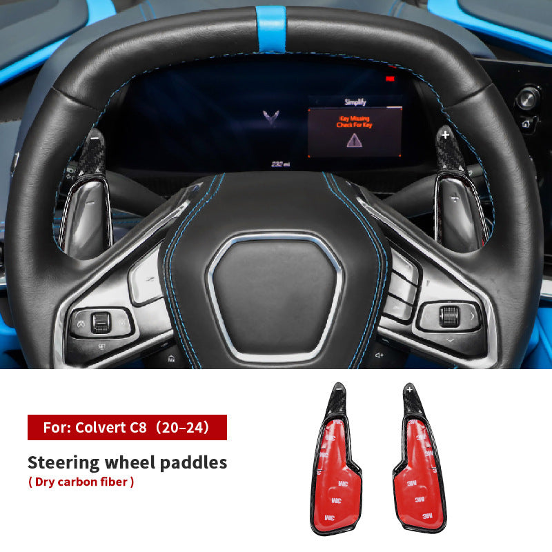 Real Carbon Fiber Decorative Trim Kit for Corvette C8 (2020 - 2025)