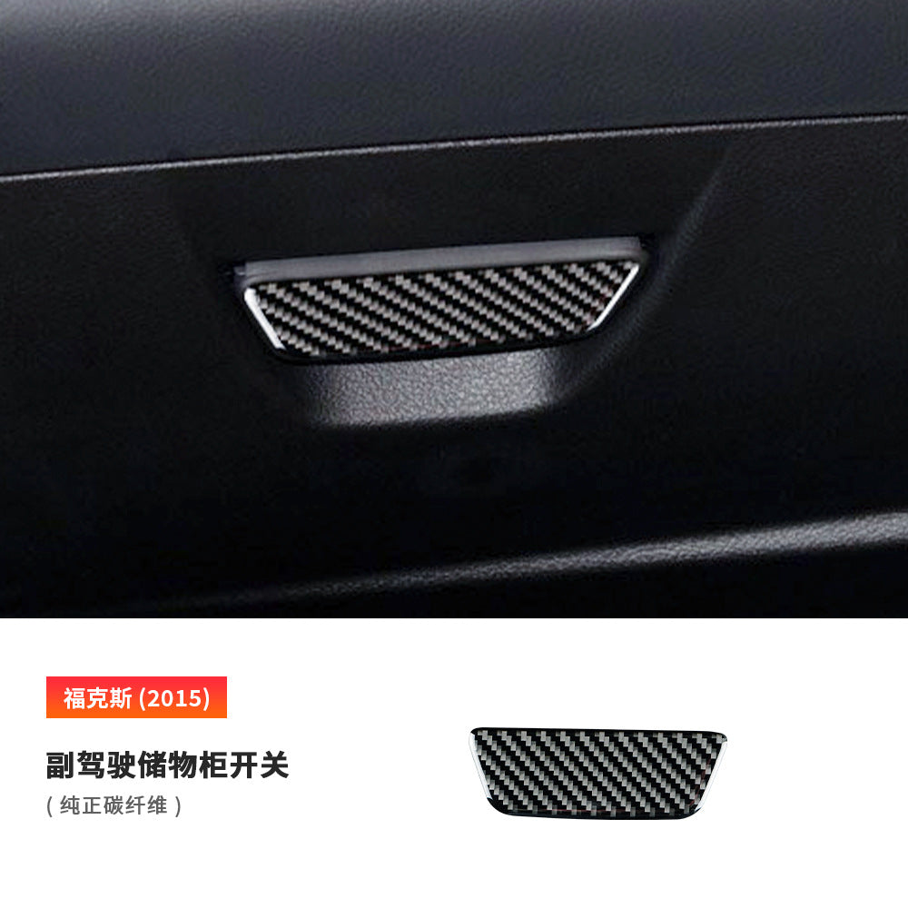 Epoxy Resin Carbon Fiber Decorative Trim Kit for Ford Focus (2015 - 2018)