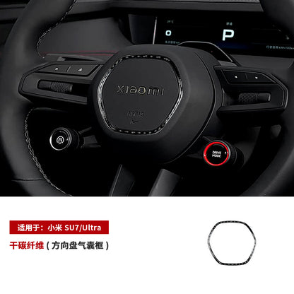 Epoxy Resin Carbon Fiber Interior Trim Kit for Xiaomi SU7 / SU7 Ultra (2024 - 2025)