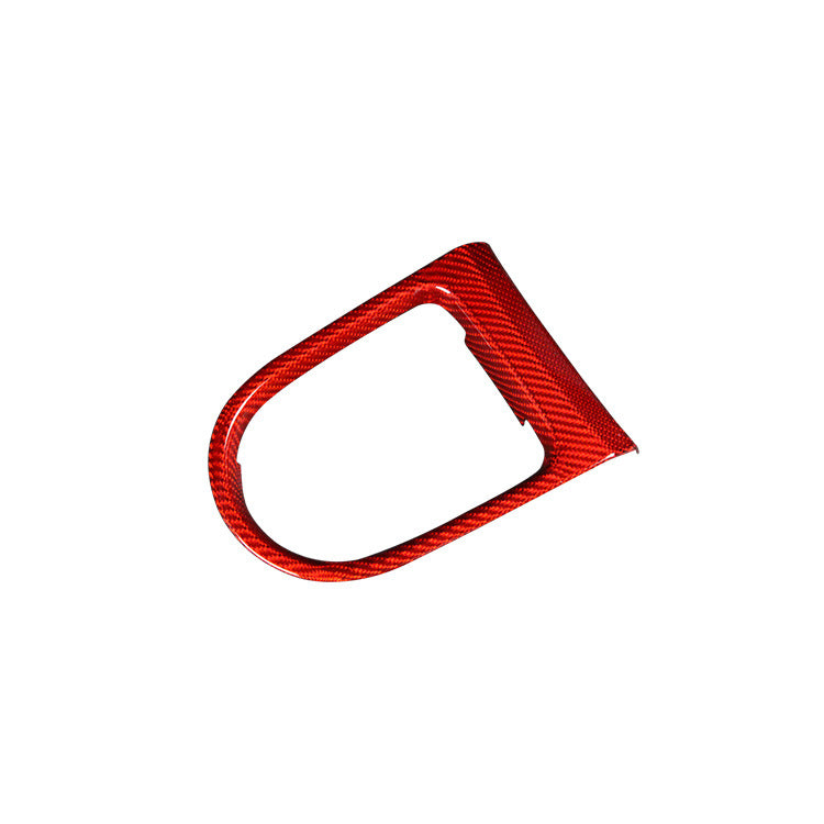 Real Carbon Fiber Gear Shift Panel Cover for Ford / Ford Mustang