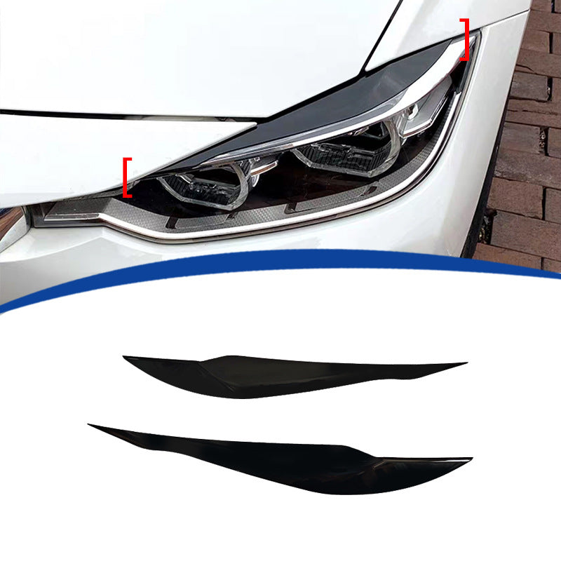 Headlight Eyebrow Trim for BMW 3 Series F30 (2012 - 2018)