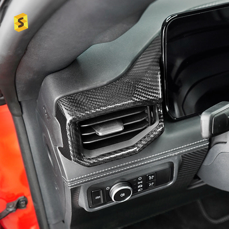 Real Carbon Fiber Dashboard Trim for Ford Mustang (2024)