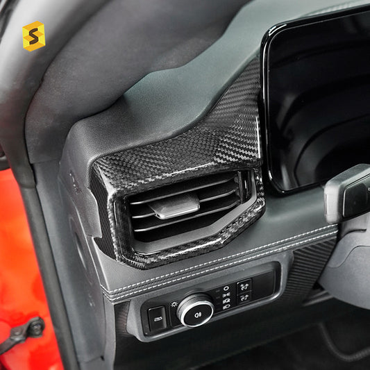 Real Carbon Fiber Dashboard Trim for Ford Mustang (2024)