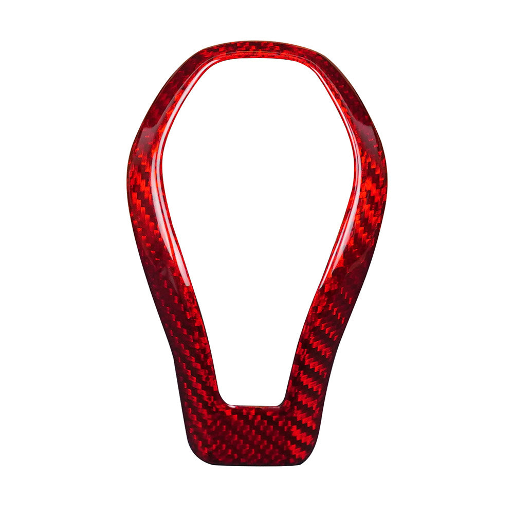 Real Carbon Fiber Gear Shift Knob Cover for Infiniti QX60 / Q50L / Q60