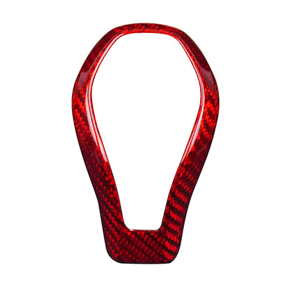 Real Carbon Fiber Gear Shift Knob Cover for Infiniti QX60 / Q50L / Q60