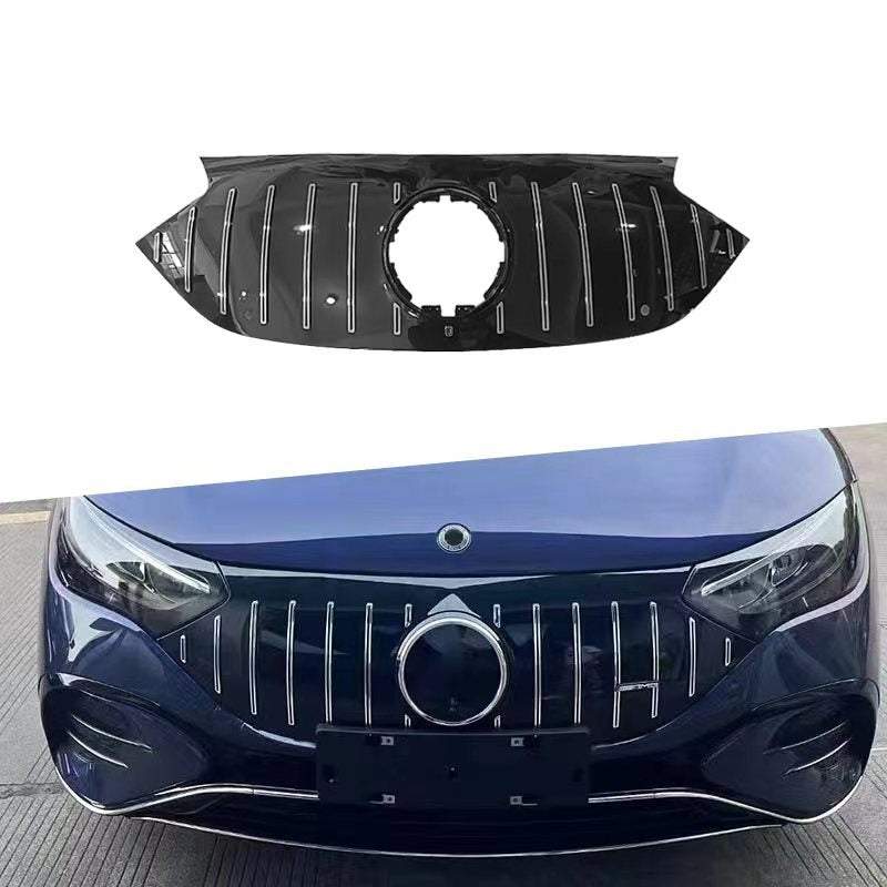Vertical-Bar Front Grille for Mercedes-Benz EQE W295