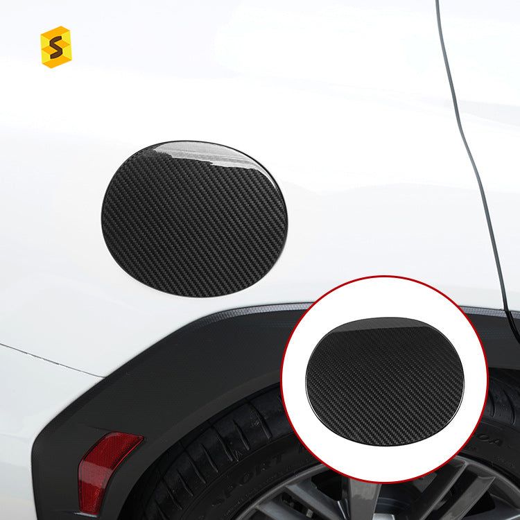 Real Carbon Fiber Fuel Door Cover for Subaru WRX (2022+)