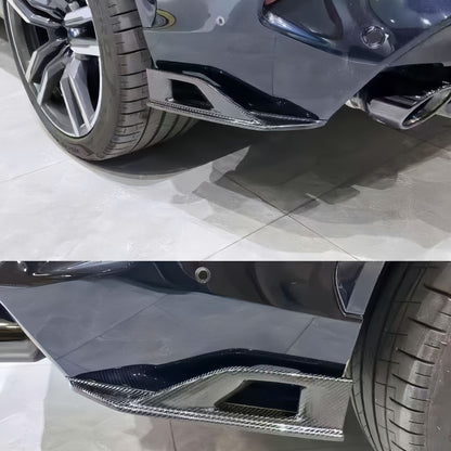 适用BMW  F95 X5M改装干碳纤维后唇后导流板DRY CARBON Spoiler