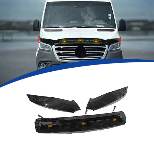 Illuminated 3-Section Mud Flaps for Mercedes-Benz Sprinter