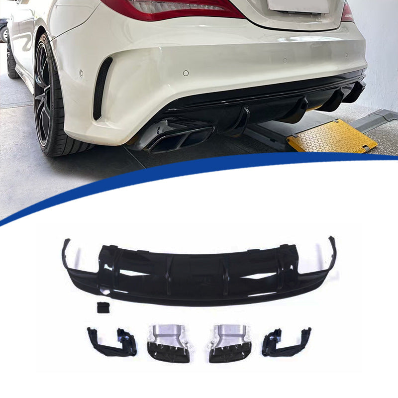 Rear Diffuser Lip for Mercedes-Benz / Mercedes-Benz CLA-Class W117 (2013 - 2018)