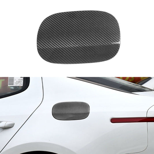 Real Carbon Fiber Fuel Door Cover for Kia Stinger (2018)