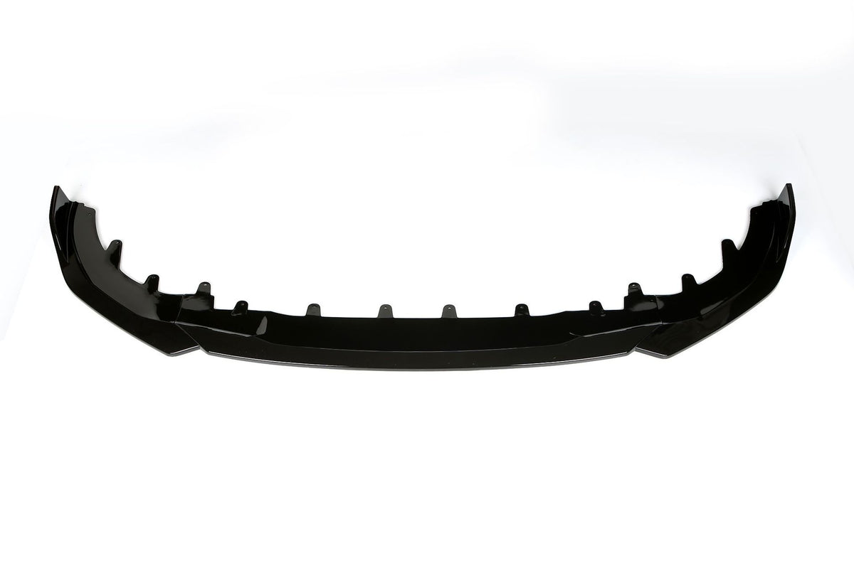 3-Section MP-Style Front Lip Spoiler for BMW 2 Series G42 (2021 - 2026), Glossy Black