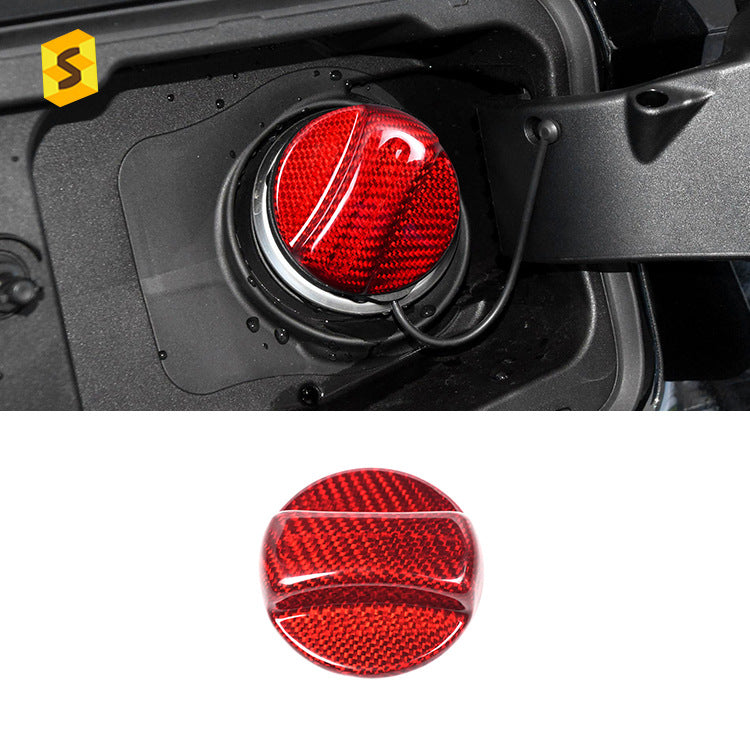 Real Carbon Fiber Fuel Door Cover for BMW / GM (Universal)