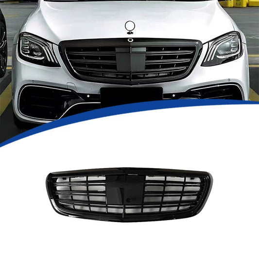 AMG-Style Front Grille for Mercedes-Benz S-Class W222 (alternate view 2)