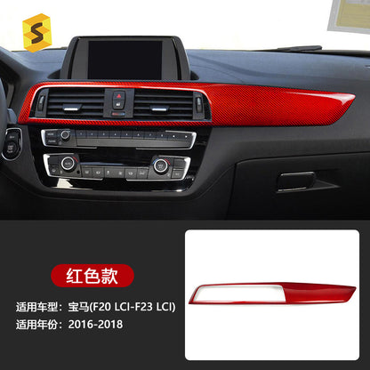 Real Carbon Fiber Center Console & Dashboard Trim for BMW 1 / 2 Series F20 - F23 LCI