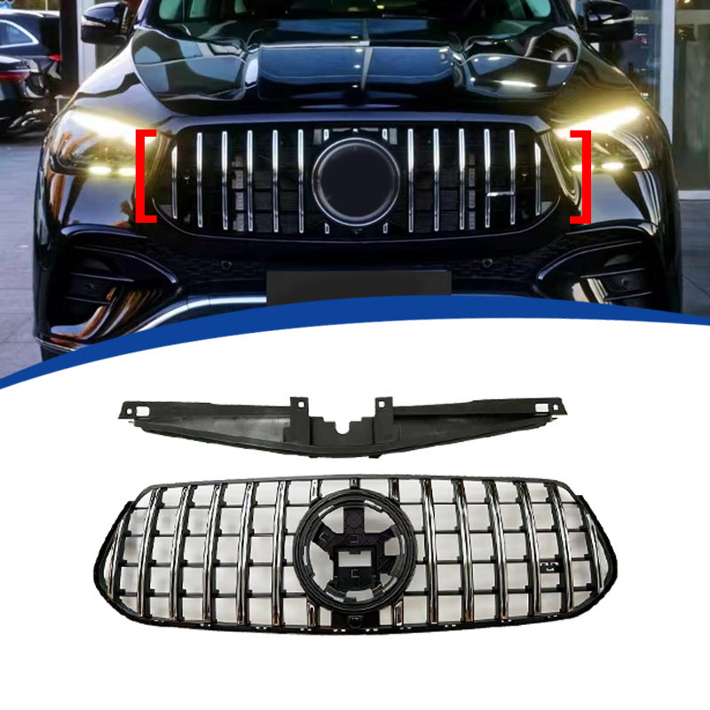 GT Vertical-Bar Sport Front Grille for Mercedes-Benz GLE / Mercedes-Benz GLE-Class W167 (2023 - 2026)