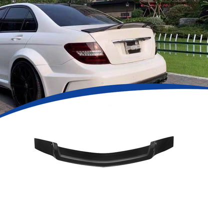 M-Style Rear Wing Spoiler for Mercedes-Benz C-Class W204 (2007 - 2014), Glossy Black