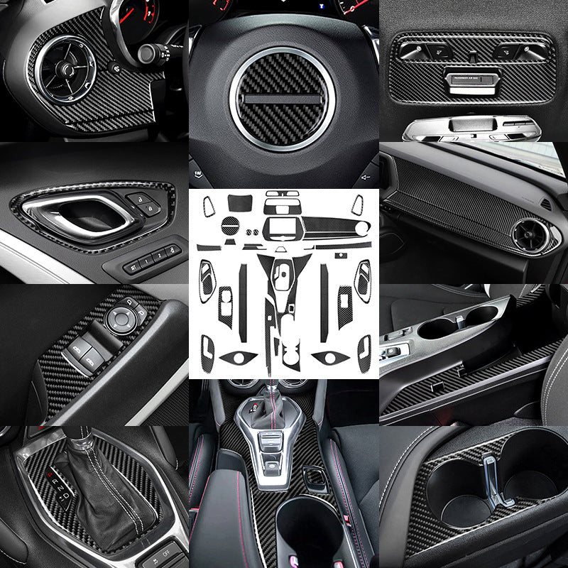 Epoxy Resin Carbon Fiber Exterior Trim for Chevrolet Camaro (2016 - 2023)