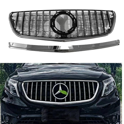 适用于2016-2020款奔驰威霆 VITO W447改装GT款中网