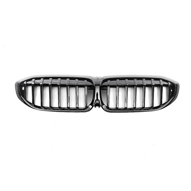 Single-Slat Front Grille for BMW 3 Series G20 (2020 - 2022), Glossy Black