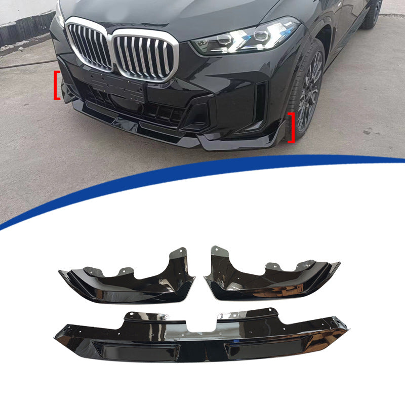 TOP-Style 3-Section Front Lip Spoiler for BMW X5 G05 (2023 - 2026)