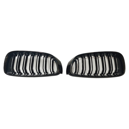 Double-Slat Front Grille for BMW / BMW 3 Series F34 (2013 - 2019), Glossy Black