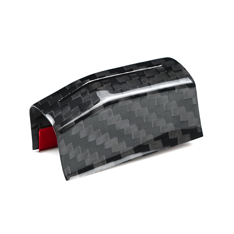 Real Dry Carbon Fiber Gear Shift Knob Cover for BMW 5 Series G60 / G68, i5, M5, X3 (2024 - 2025)