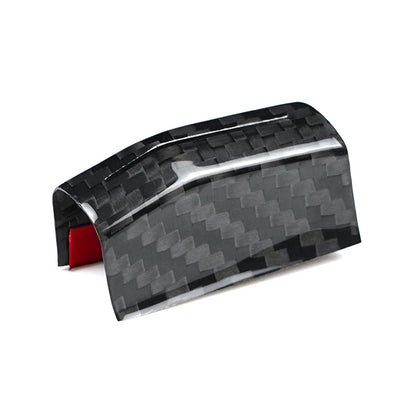 Real Dry Carbon Fiber Gear Shift Knob Cover for BMW 5 Series G60 / G68, i5, M5, X3 (2024 - 2025)