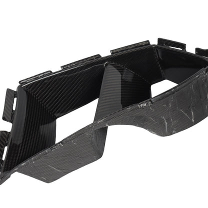 3×3 3K Twill Dry Carbon Fiber Front Bumper Vent Fog Light Frame Cover for BMW G80/G81 M3 & G82/G83 M4 2020-2026