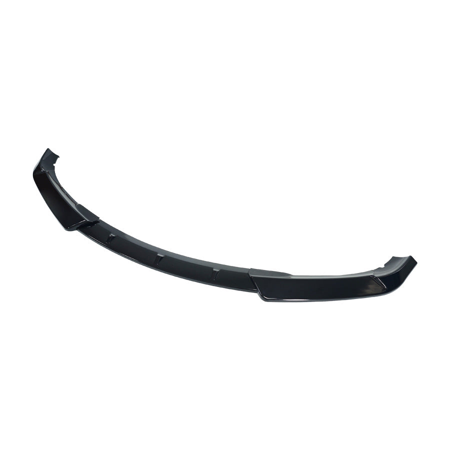 Standard 3-Section Front Lip Spoiler for BMW 3 Series E46 (1998 - 2005), Glossy Black